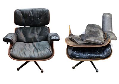 Charles (1907-1978) & Ray EAMES (1912-1988) Deux fauteuils m… - Photo 1
