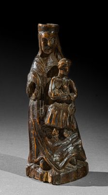 an image of a statue of a woman holding a child