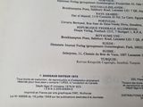 a close up of a paper with a list of items on it