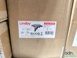a cardboard box with a label on it that says lindby