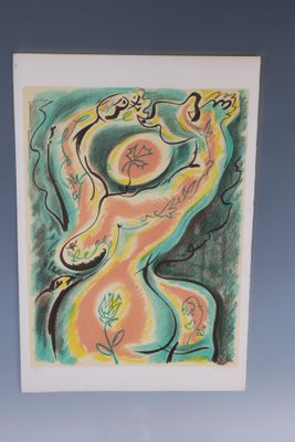 une image d'une peinture sur un mur