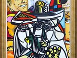 an image of a painting of a man and a woman