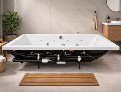 Baignoire balnéothérapie et chromothérapie AQUARINE GOLD+ , …