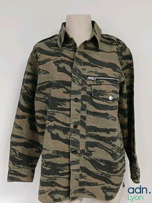 ZADIG & VOLTAIRE - Chemise camouflage Collection Défilé (Aut…