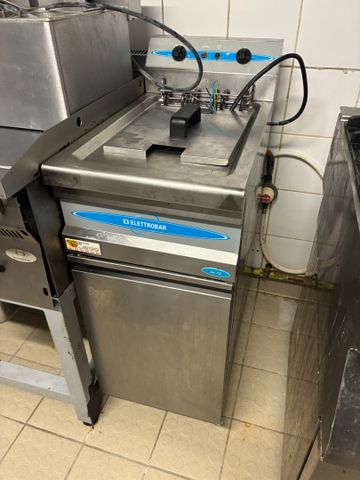 Friteuse Electrobar triphasée 15 litres