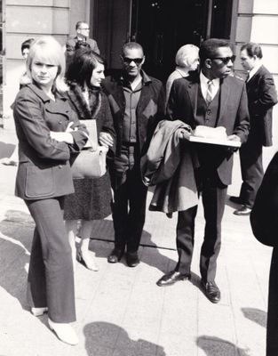Arraldo di Crollalanza Ray Charles, Salle Pleyel à Paris 196…
