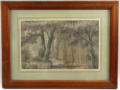 Amable BOUILLIER (1867 - ?) Sous-bois