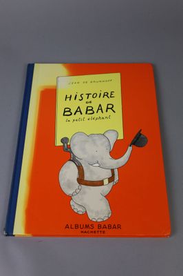 a picture of a book with an elephant on it