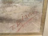 a picture of a painting on the wall of a building