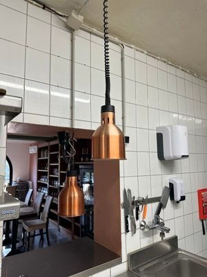 2 lampes infrarouges maintien-chaud - Photo 1