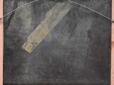 a picture of a chalk board with a piece of paper on it