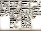 a picture of a display of electronic components in a white box