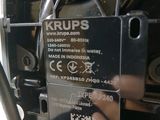 a close up of a machine that has a sticker on it