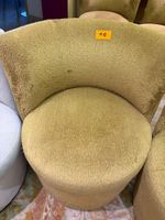 2 Petits fauteuils MOBITEC, cumin, assise tournante, petits … (photo 2)