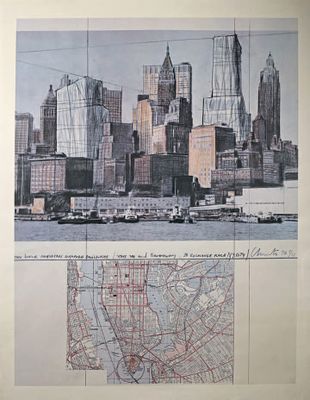 une photo d'un plan de la ville de New York et une photo d'un plan de la ville de New York