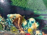 une peinture qui donne l'impression d'avoir été peinte directement sur le mur