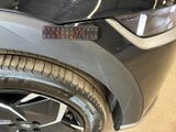 a close up of a car with a sticker on it