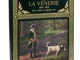 une image représentant un livre sur lequel figure l'illustration d'un homme et d'un chien