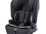 a close up of a child ' s car seat on a white background
