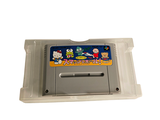 a nintendo game in a plastic case on a white surface