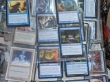 a lot of cards that are on the table