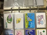 a lot of cards that are sitting on a table