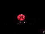 an image of a red diamond on a black background