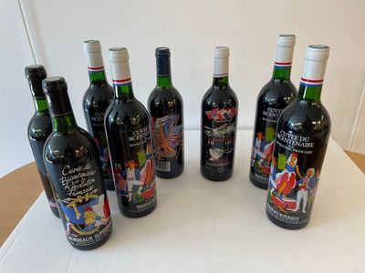 6 Bttle Bordeaux Cuvee DU Bicentenaire DE LA Revolution Fran…