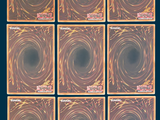 six different images of a black hole in the middle of a blue background