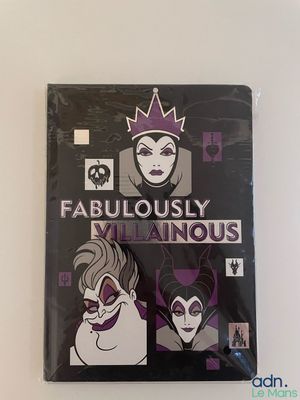 the cover of the book fabulously villainous is shown