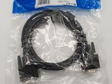 a close up of a cable in a plastic bag on a table