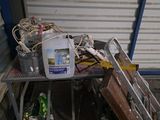 an image of a pile of junk in a garage