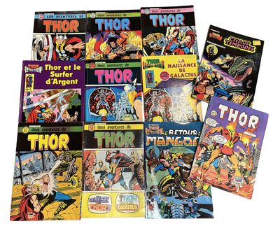 MARVEL THOR. Ensemble de 12 COMICS dont ARTIMA.