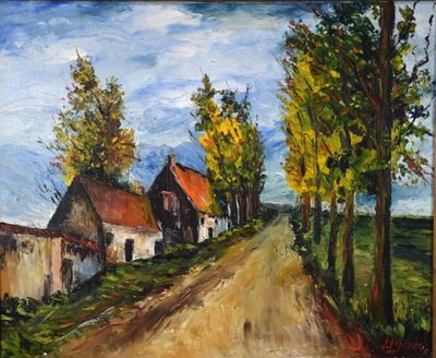 Jean Jacques DUBOC "Chemin en camapgne" - Photo 1
