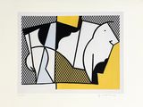 an image of a picture of a cow with a yellow background
