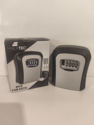 a box with a combination combination lock and a box with a combination lock