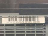 an image of a close up of a computer keyboard with a bar code on it