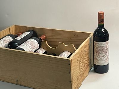 10 bouteilles Château PICHON BARON 1997 2 ème GCC Paullaic (…