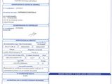 a close up of a document with a picture of a car on it