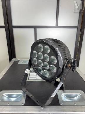 a close up of a light that is on top of a table