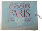 la couverture du livre *Croquis Paris* d'Albert Laprade