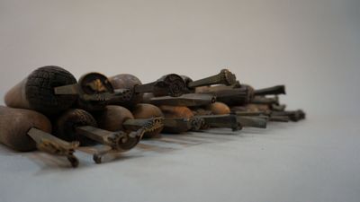 a lot of different types of tools sitting on a table