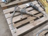 a couple of tools that are sitting on a pallet