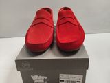 mocassins en daim rouge pour homme, neufs, taille 9,5