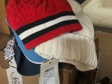 a hat that is sitting on top of a cardboard box