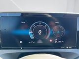 a car dashboard with a digital display on it