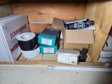 a box that has some items inside of it