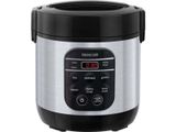 a close up of a rice cooker on a white background