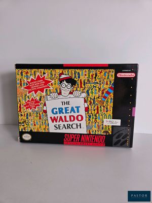 Le jeu « The Great Wacho Search » sur Super Nintendo