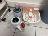 a lot of items that are sitting on the floor